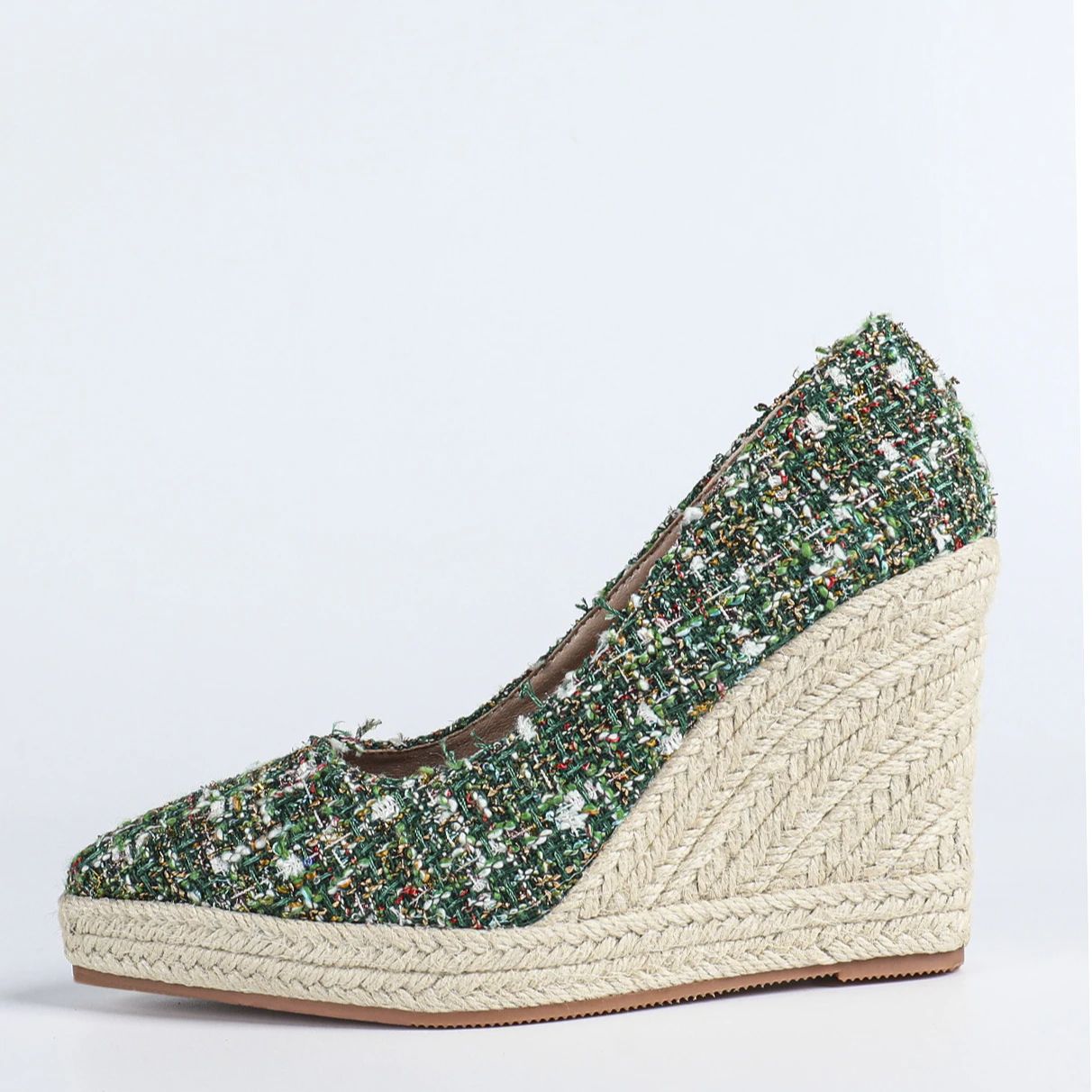 Espadrille Wedge Shoes - LIHUAMAO women espadrilles wedges shoes platform