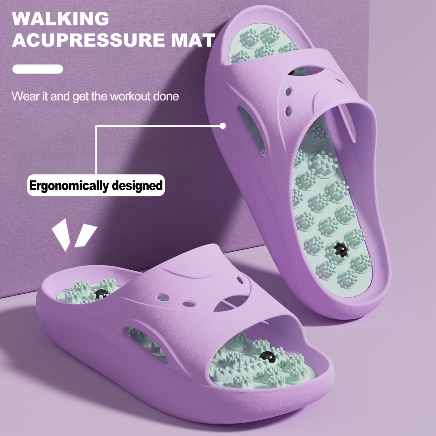 Women Men EVA Massage Slippers - Women'S Shoes Temu review and price
