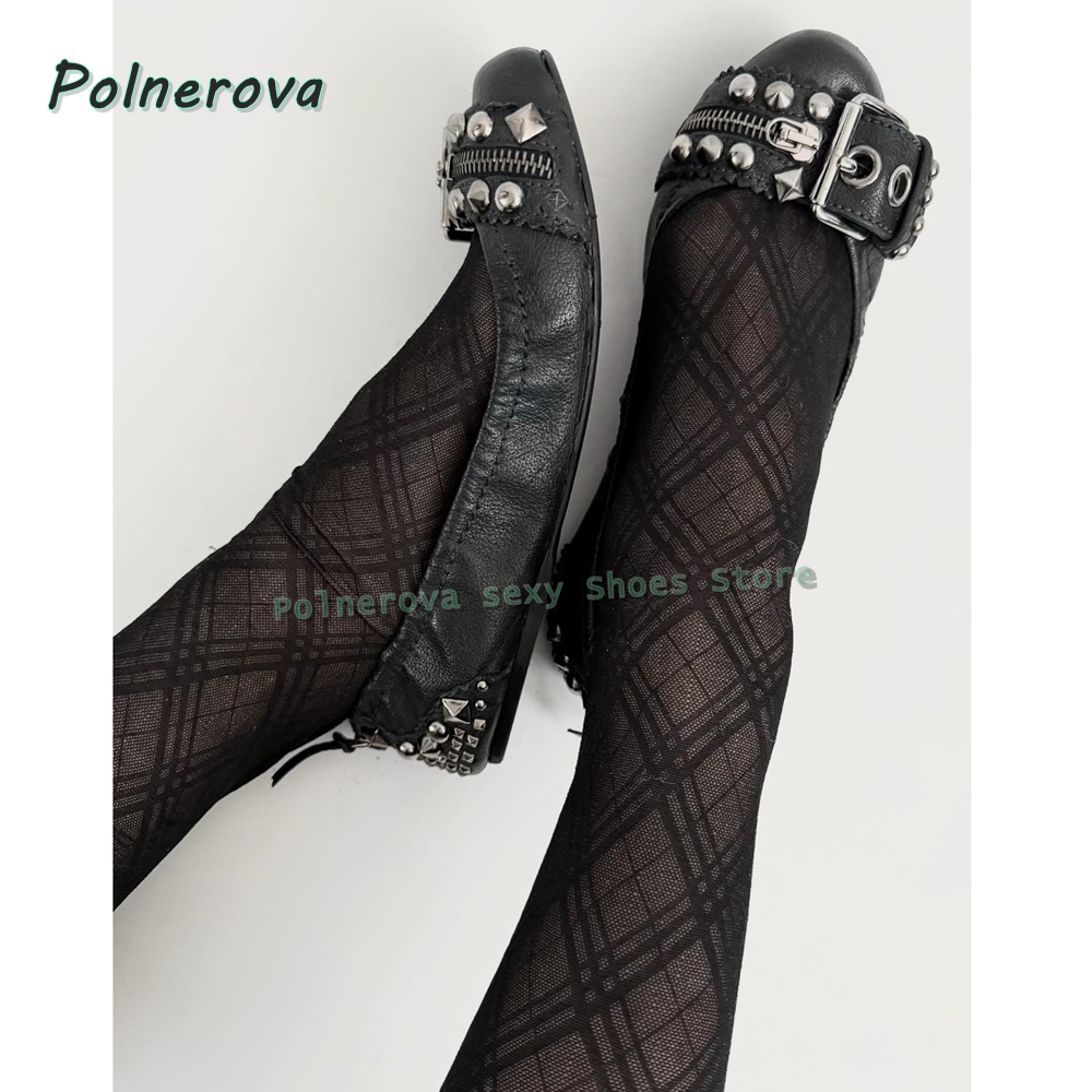 Rivet Belt Buckle Mary Jane Sh - Women'S Shoes Temu review and price