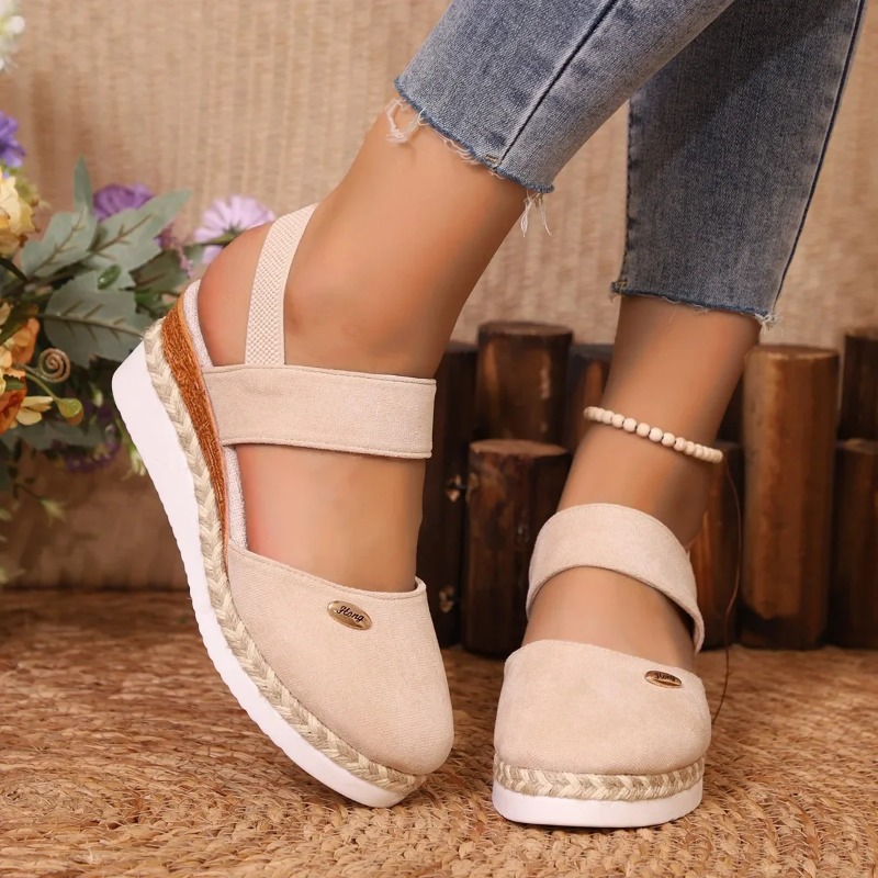Women Closed Toe Wedge Sandals - Espadrille Wedge Shoes review and price